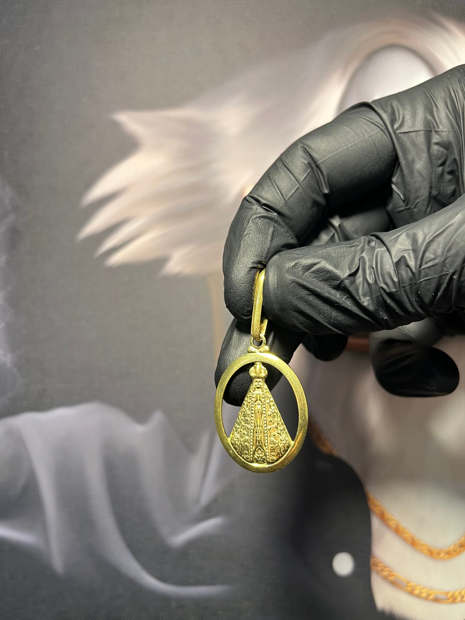 Pingente Santa Maria Redondo (P)