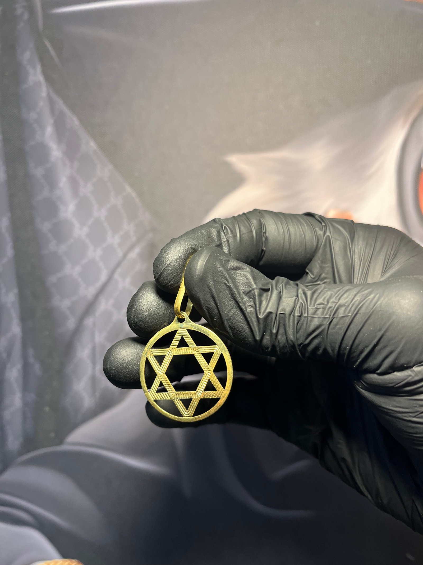 Pingente Estrela de Davi Redondo (P)