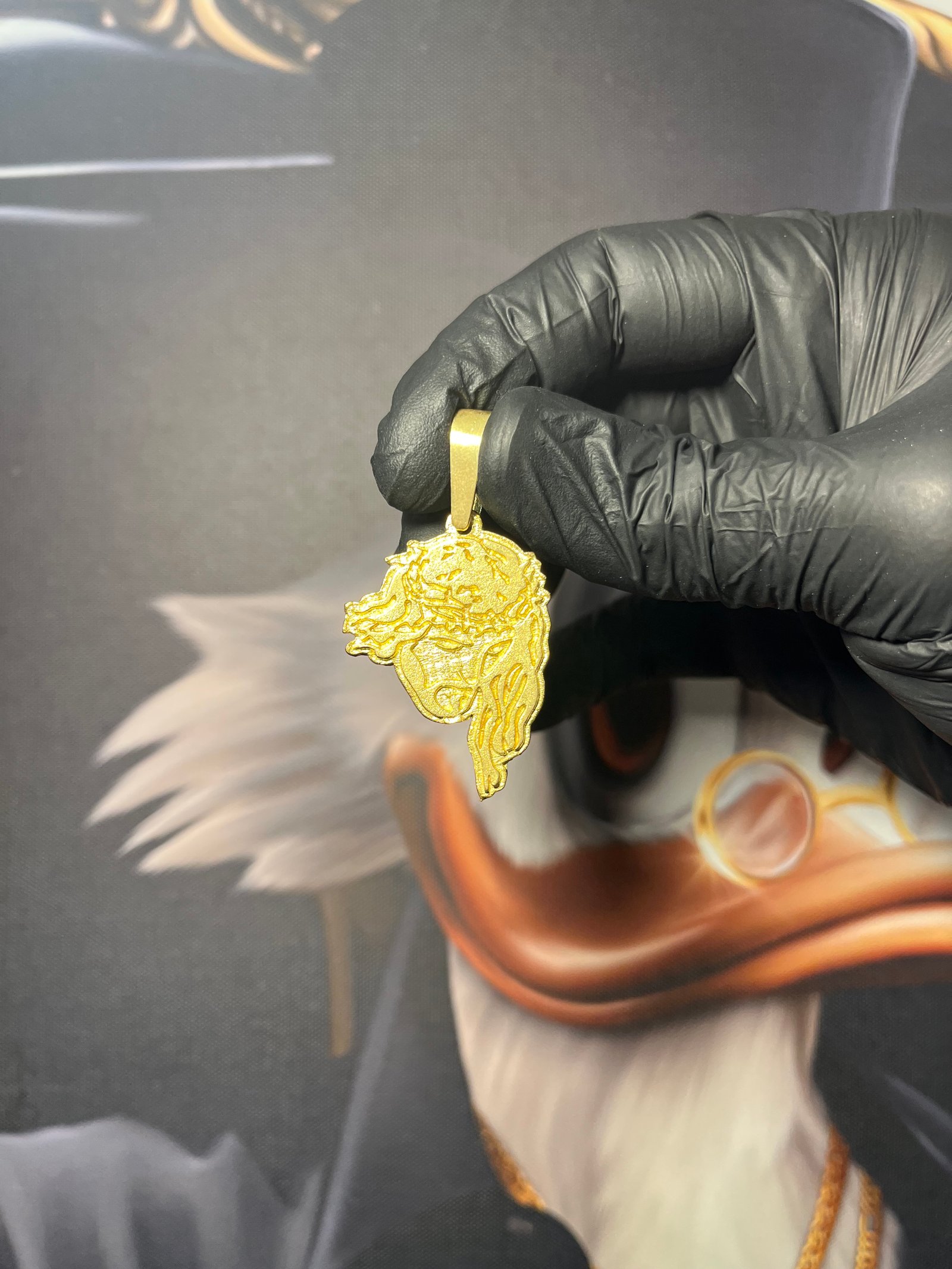 Pingente J.C Rosto (P) 