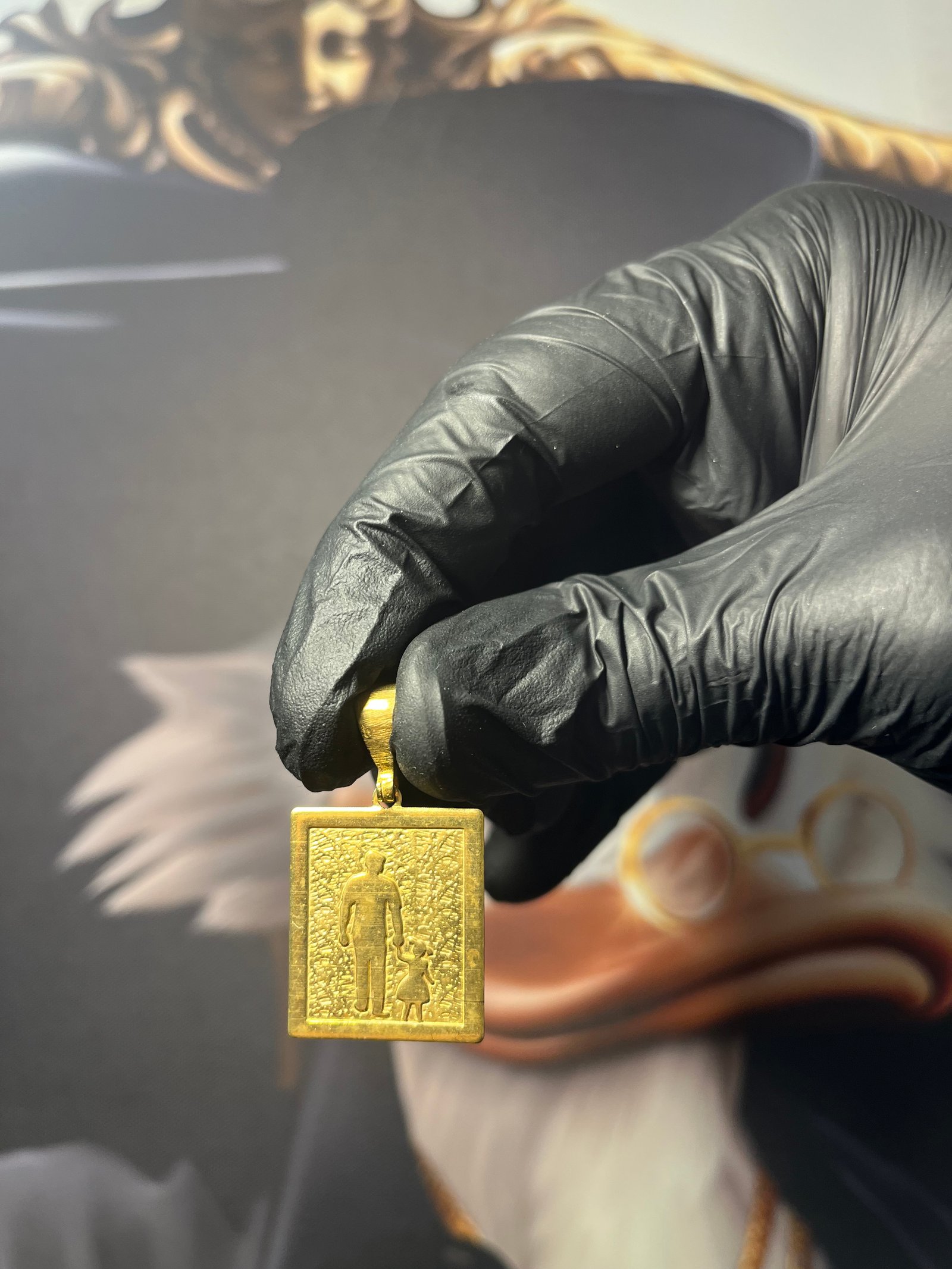 Pingente Pai e Filha (M) 