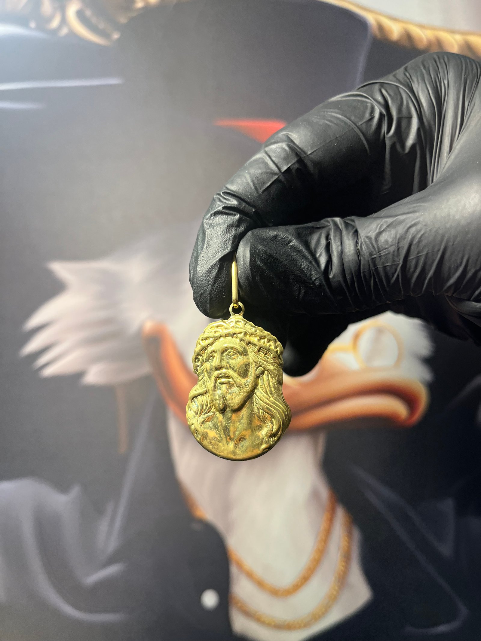 Pingente J.C Rosto (M)