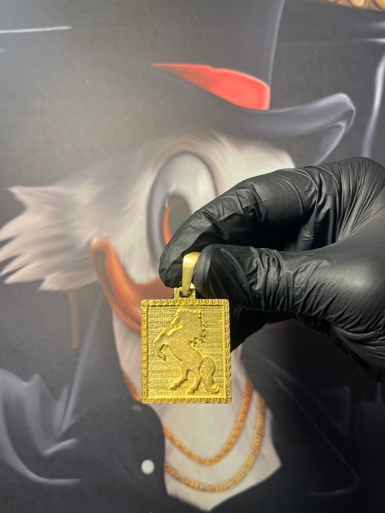 Pingente Cavalo placa (M)