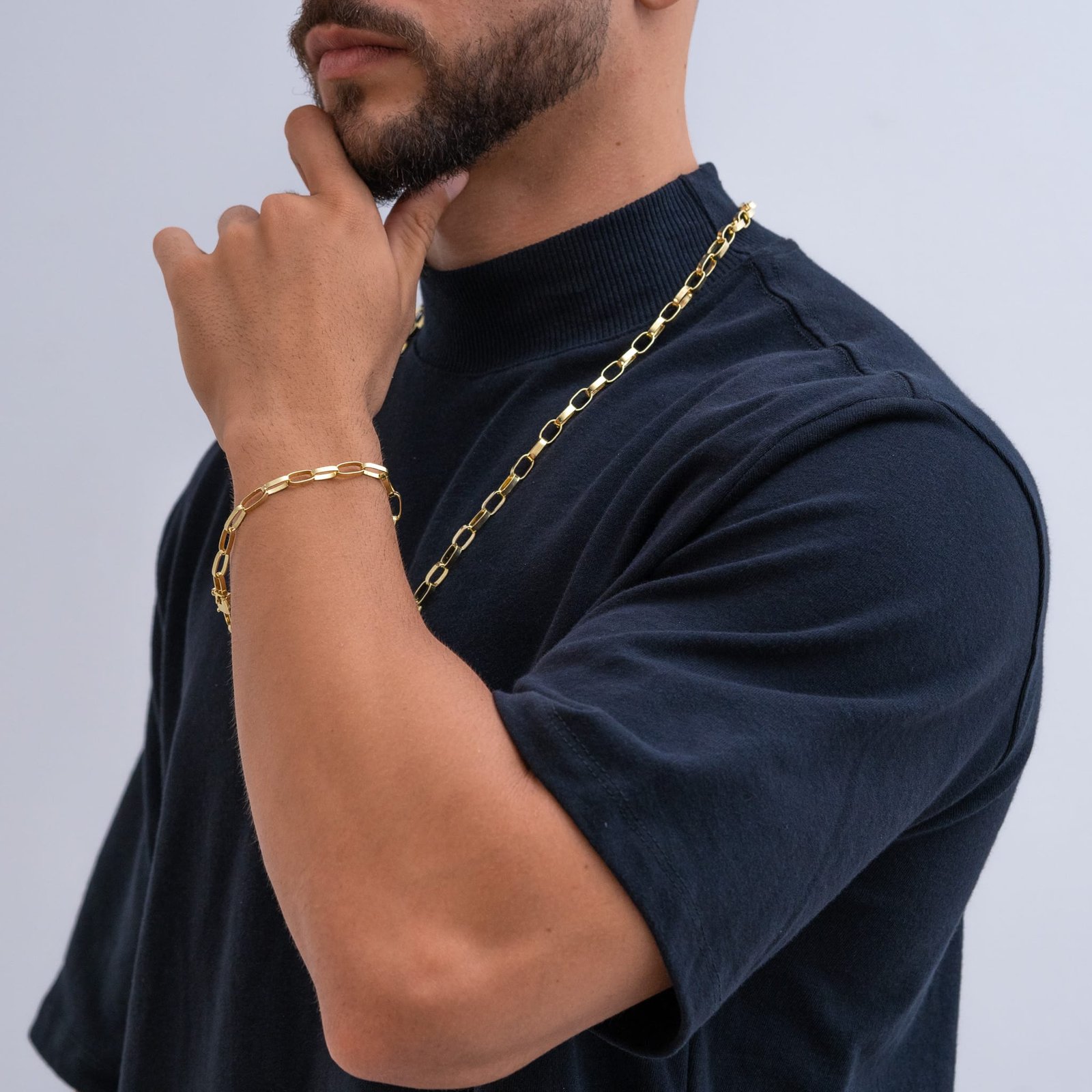 Corrente tijolinho 6mm