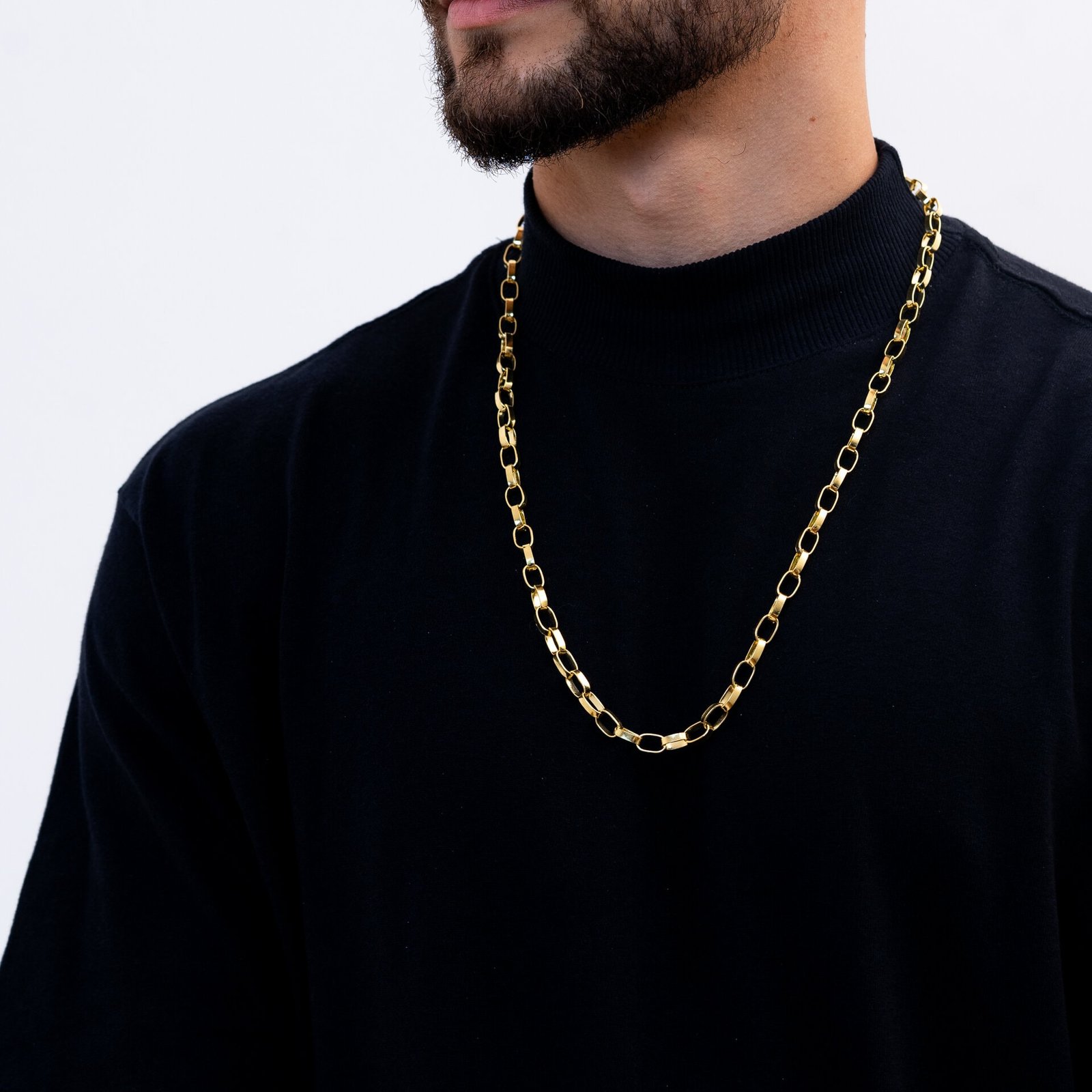 Corrente tijolinho 8mm