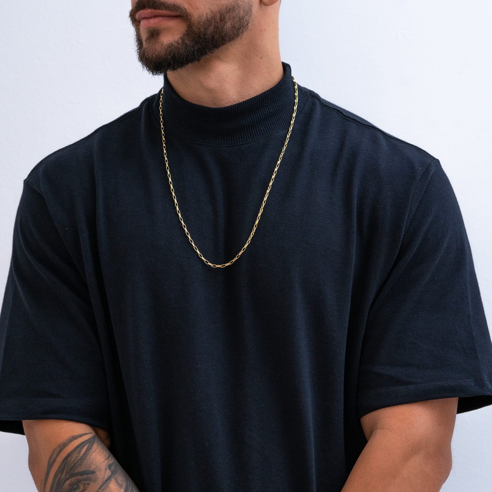 Corrente tijolinho Boleada 3mm