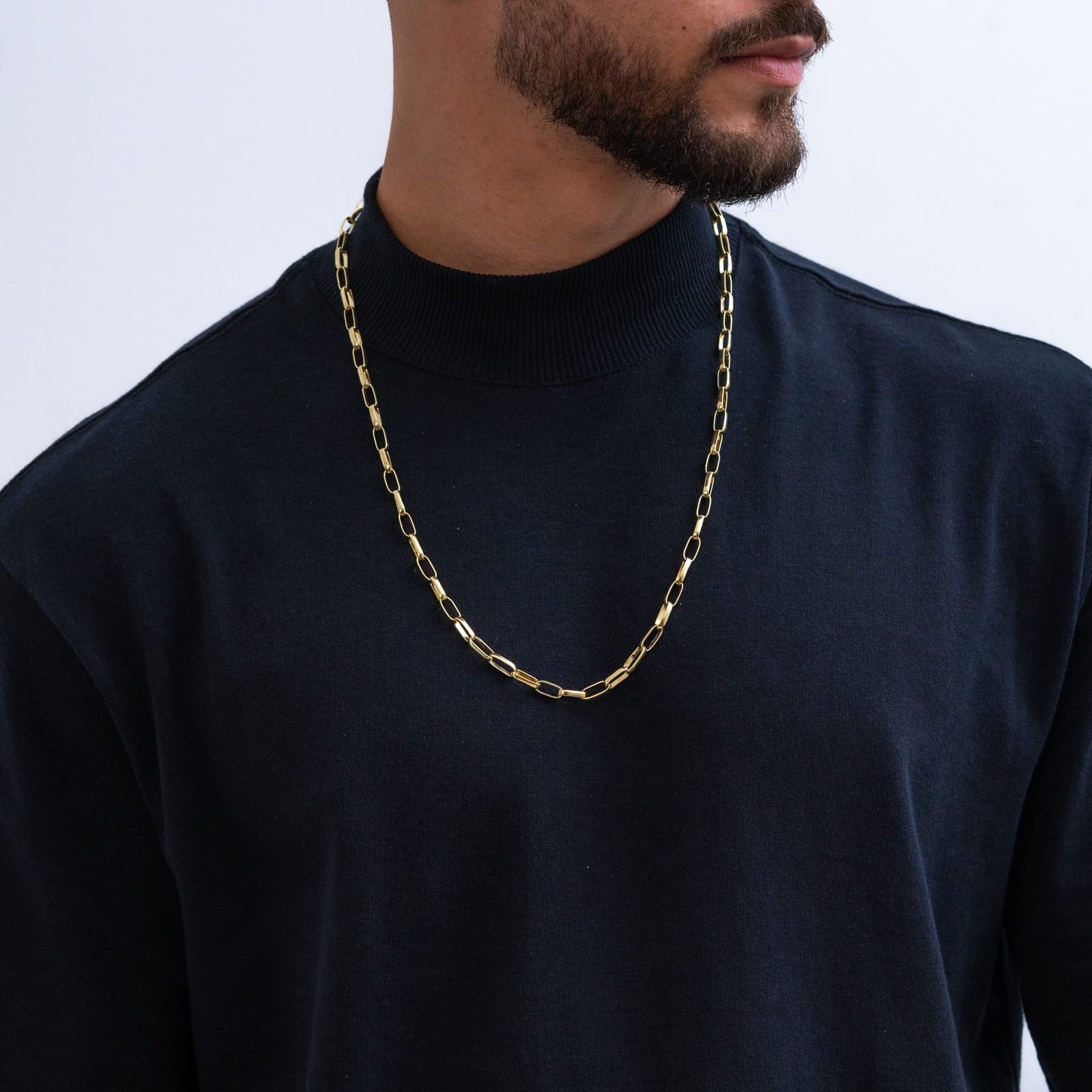 Corrente tijolinho Boleada 5mm